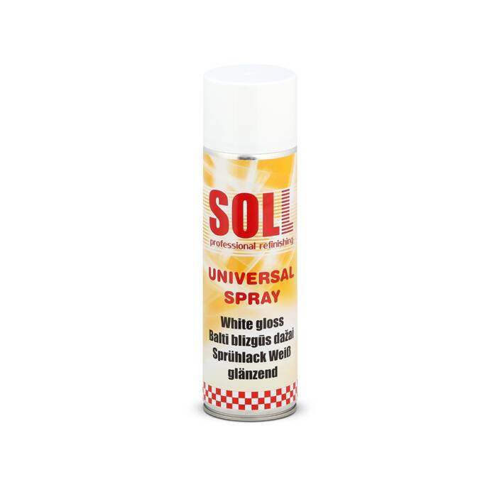 BOMBE PEINTURE BLANC BRILLANT SOLL